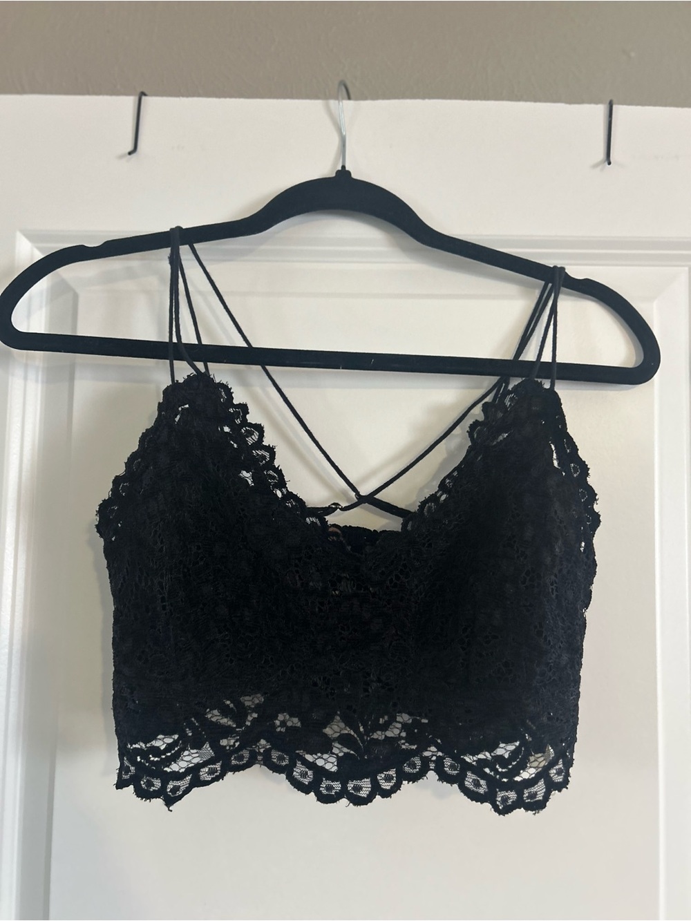 Free People Black Lace Bralette - Picture 2 of 4